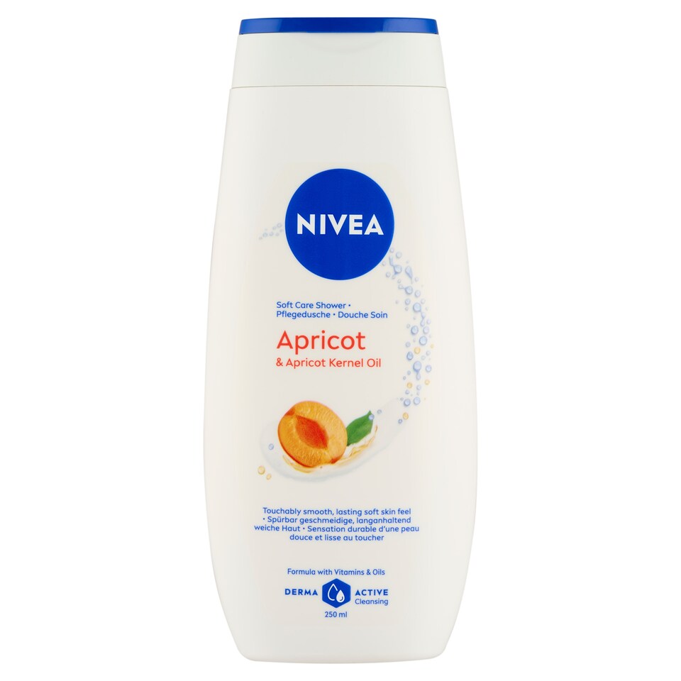 image 1 of NIVEA Apricot & Apricot Kernel Oil Soft Care Shower 250 ml