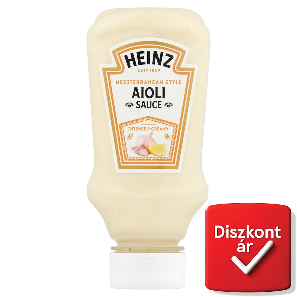 Heinz Aioli fokhagymás szósz 215 g