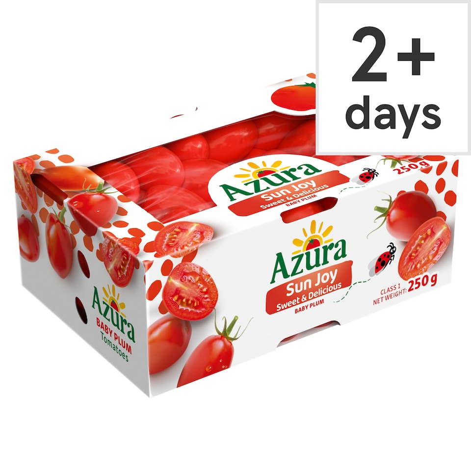 Azura Sun Joy Baby Plum Tomatoes 250g