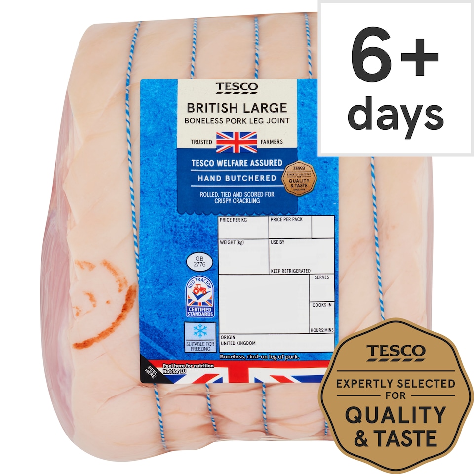 Tesco Large Pork Leg Joint