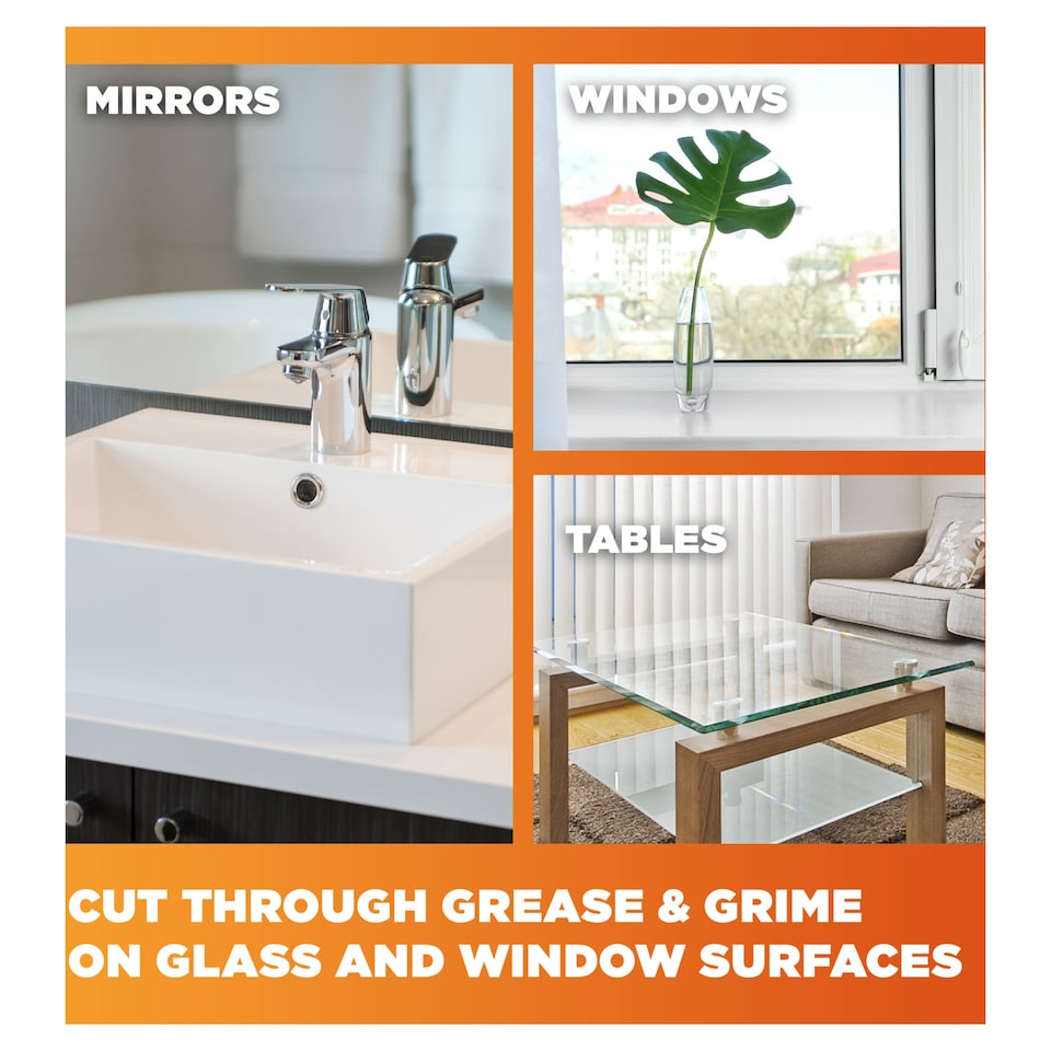 image 1 of Mr Muscle Platinum Window & Glass Glass Cleaning Spray 500ml