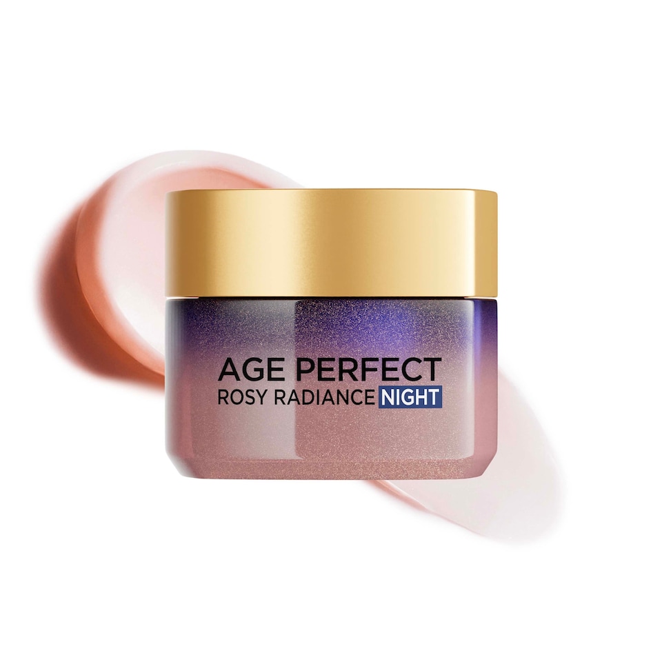 image 1 of L’Oréal Paris Age Perfect Golden Night Cream for 50+, Rosy Rituals, 50ml