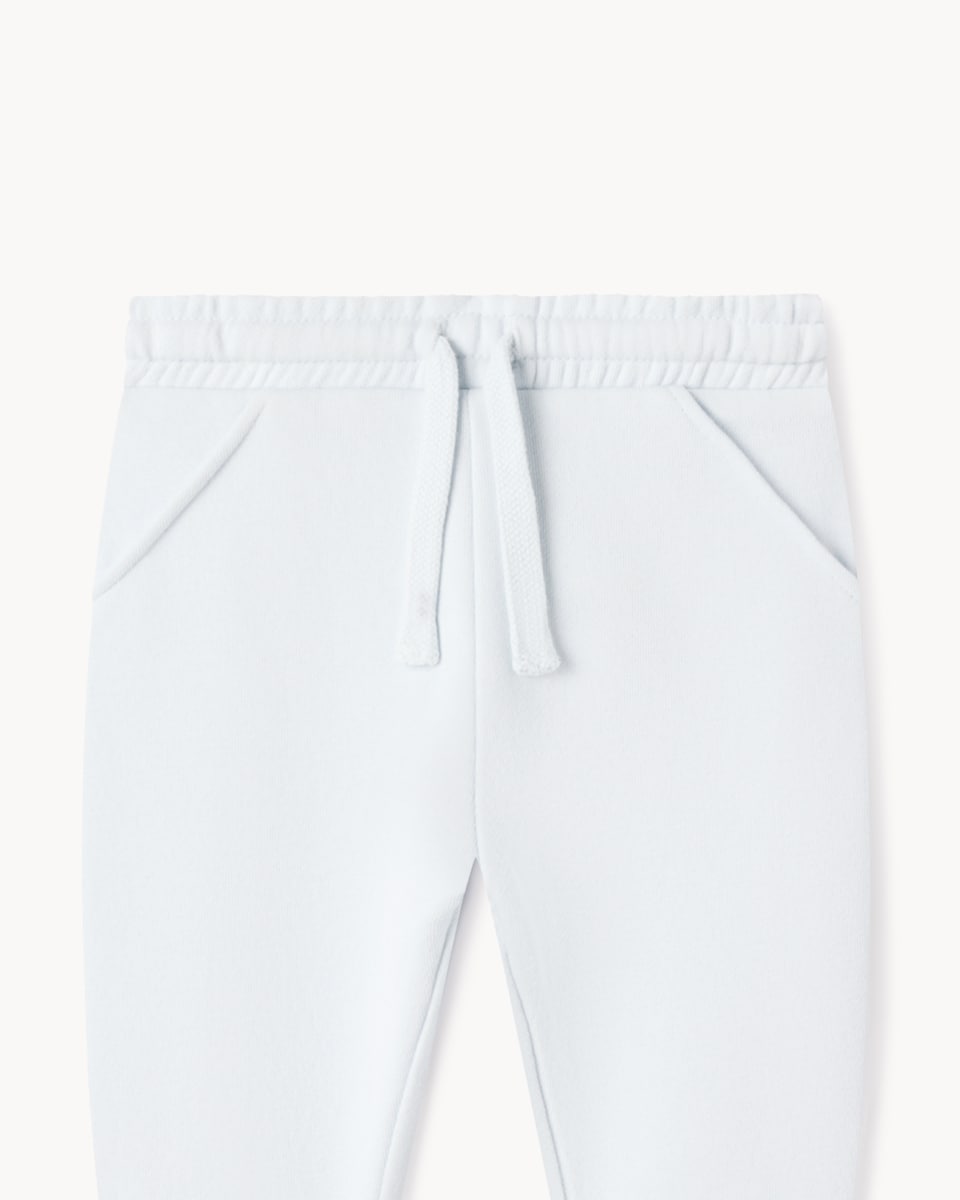 image 1 of F&F Baby 3-Pack Cotton Rich Cuffed Joggers in Blue