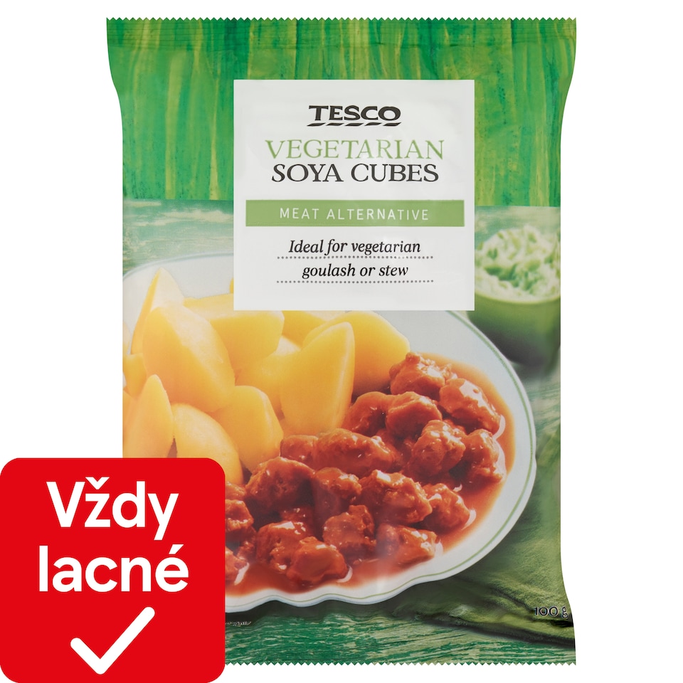 Tesco Sójové kocky 100 g