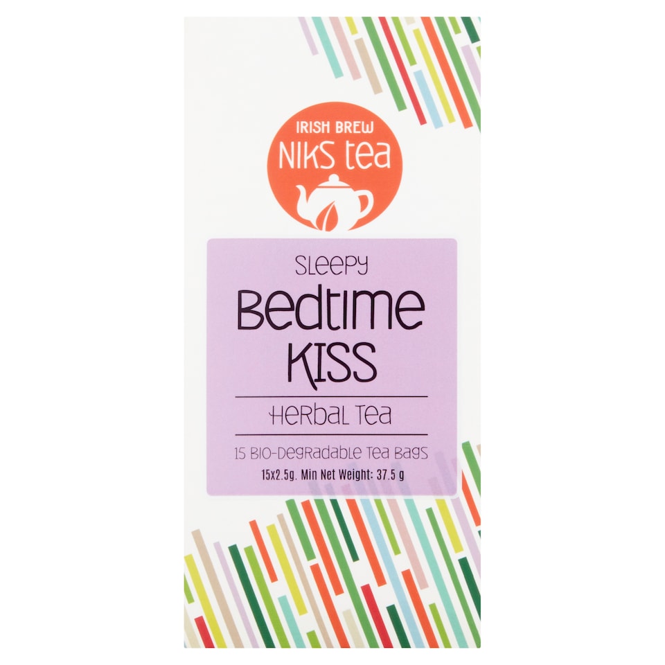 Niks Tea Bedtime Kiss Tea Bags 37.5G