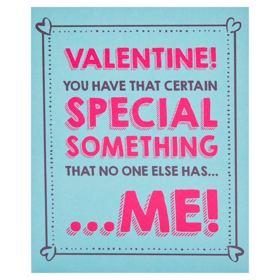 Emotional Rescue Valentine's Day Card (Humour)