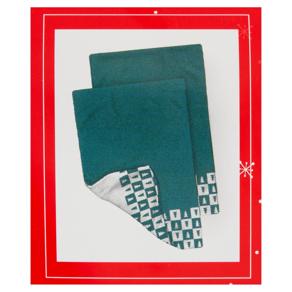 Karácsonyi mintás törülköző 50 x 90 cm 2 db  1. kép