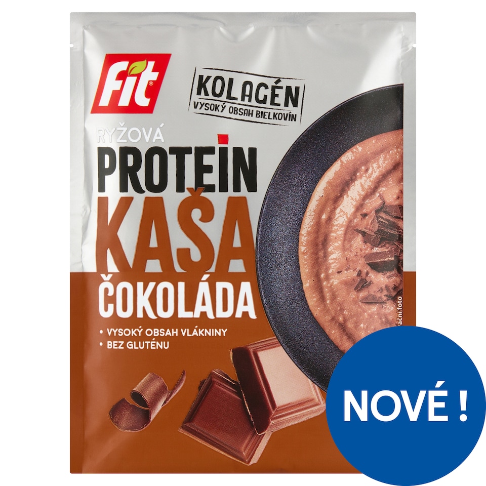 image 1 of Fit Cereal Mix for Rice Porridge with Collagen, Protein and Chocolate 50g