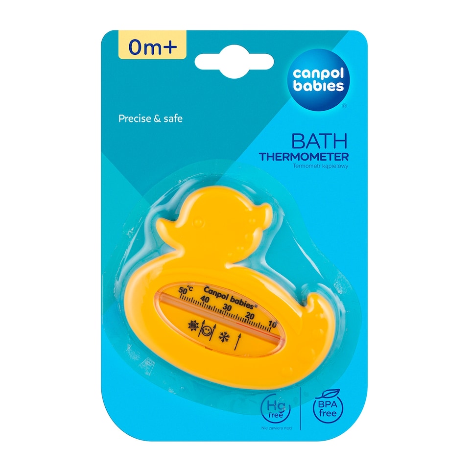 Canpol babies Bath thermometer duck yellow