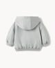 image 2 of F&F Baby Cotton Rich Zip Up Hoodie in Grey