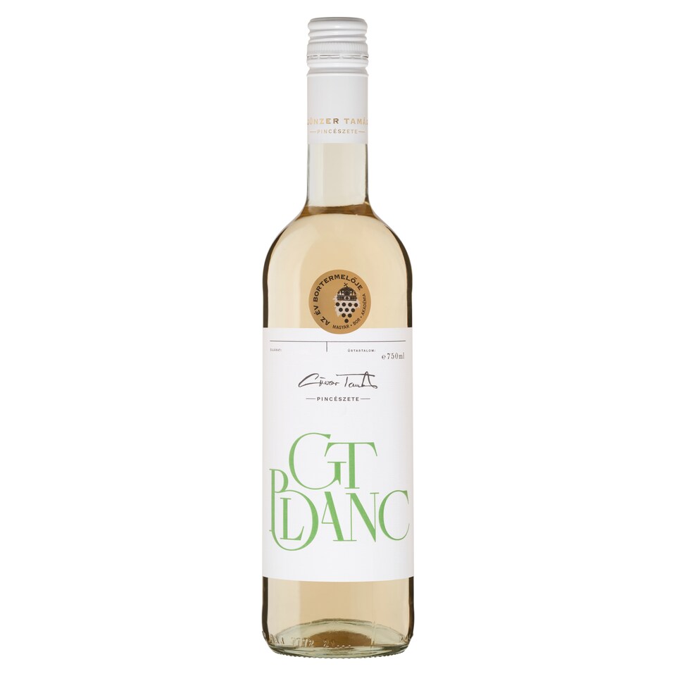 Günzer Tamás GT Blanc Cuvée száraz fehérbor 12% 750 ml  1. kép