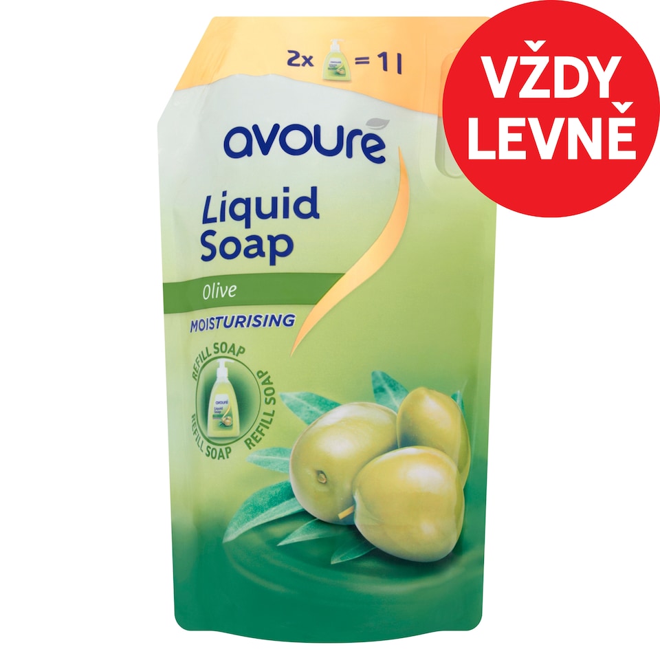 Avouré Olive tekuté mýdlo 1l