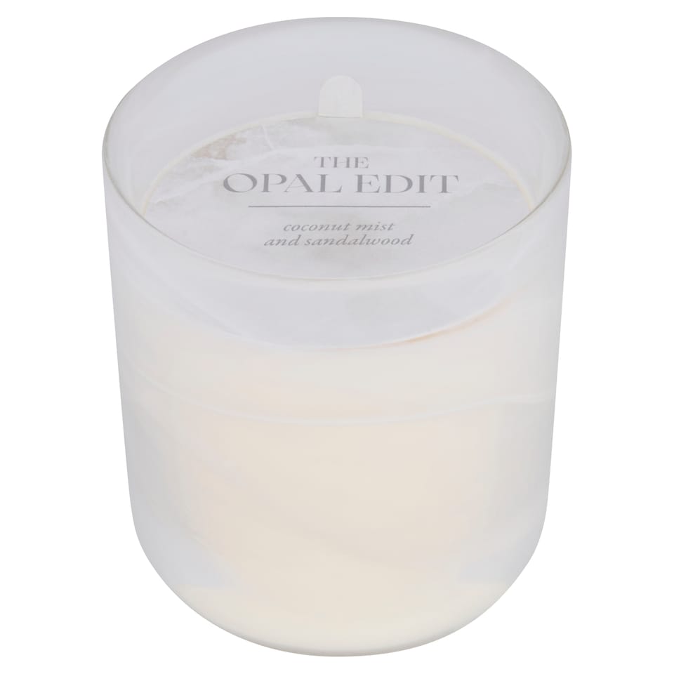 image 1 of F&F Home Opal Edit White Coconut Candle 180g