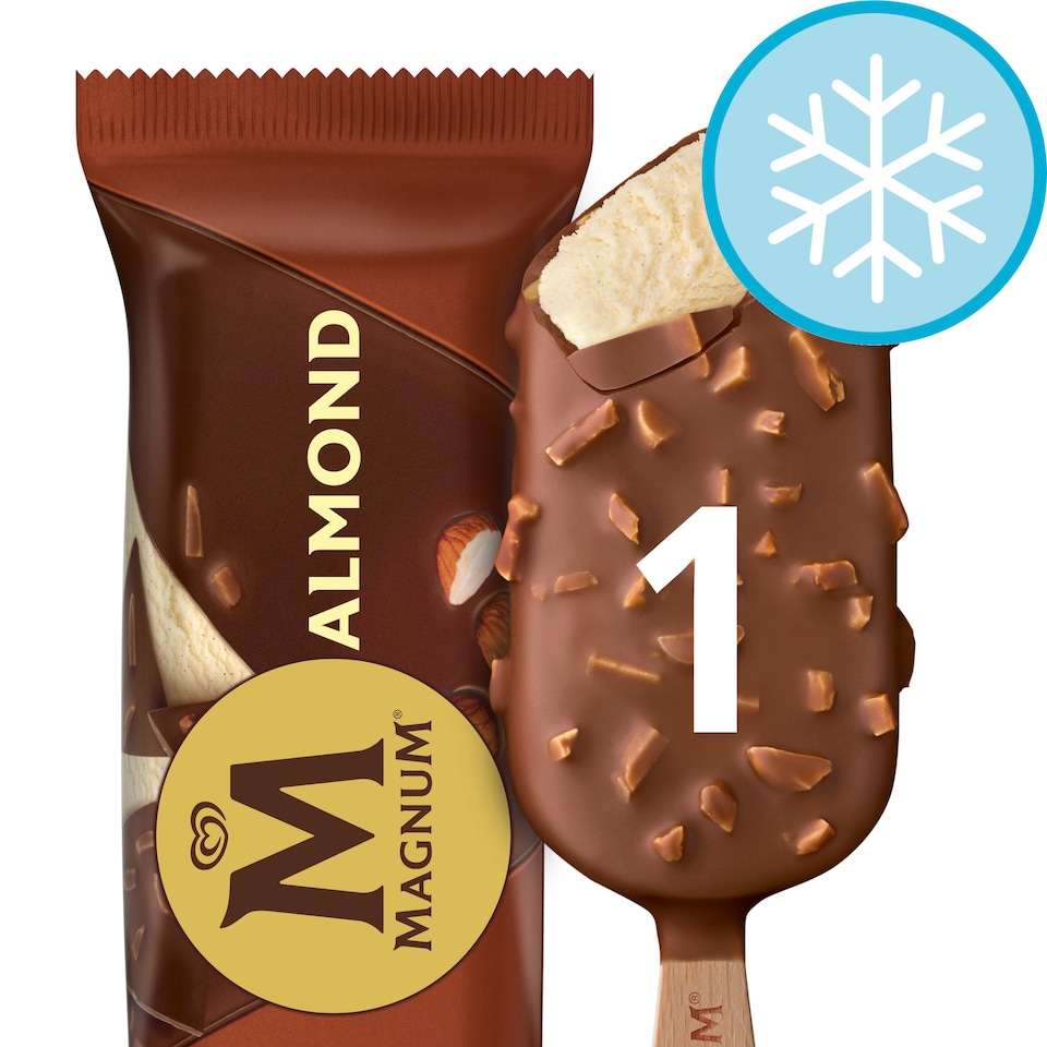 image 1 of MAGNUM ALMOND ICE CREAM STICK 100ML