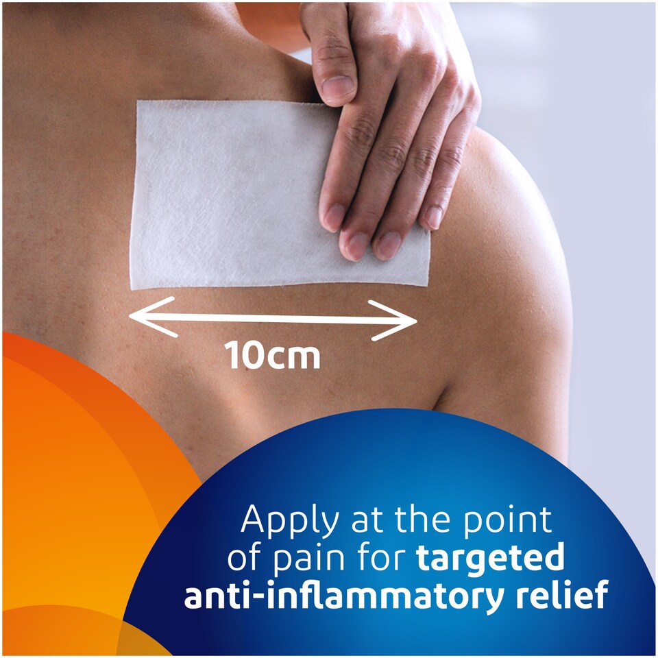 image 1 of Voltarol Muscle Pain Relief 140mg Medicated Plaster 5 Pack P