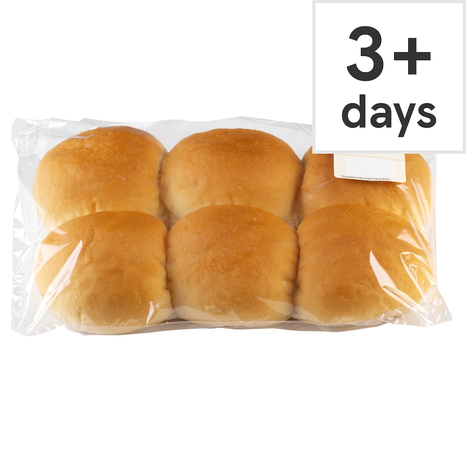 Tesco Scotch Morning Rolls 6 Pack