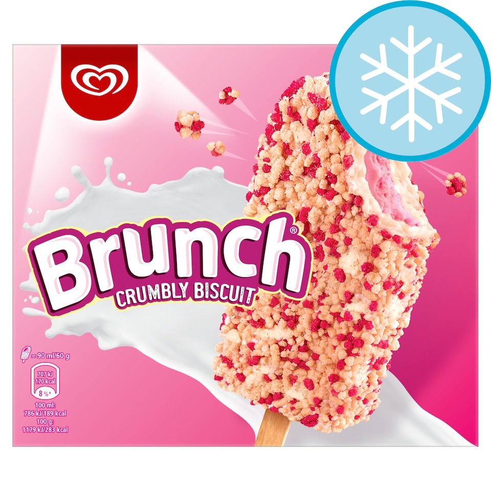 HB BRUNCH ICE CREAM STICKS 6 X 90ML