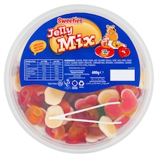 Sweeties Jelly Mix Sweets 600g