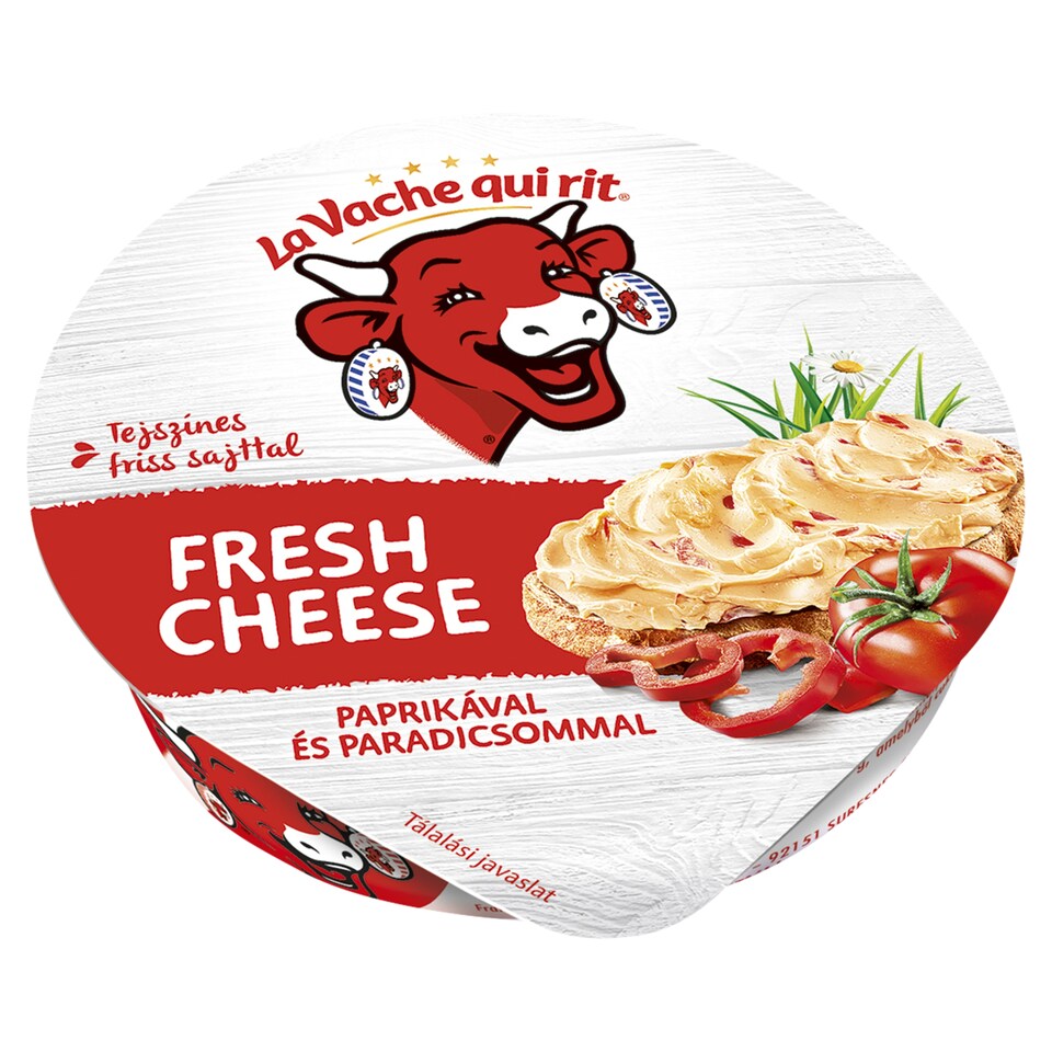 La Vache Qui Rit szendvicskrém tejszínes friss sajttal, paprikával és paradicsommal 80 g