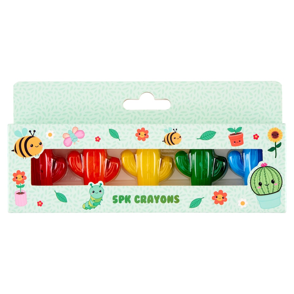I'm Plant Crayons 5 Colors