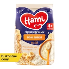 HAMI Mliečna kaša ryžová banánová na dobrú noc 210g