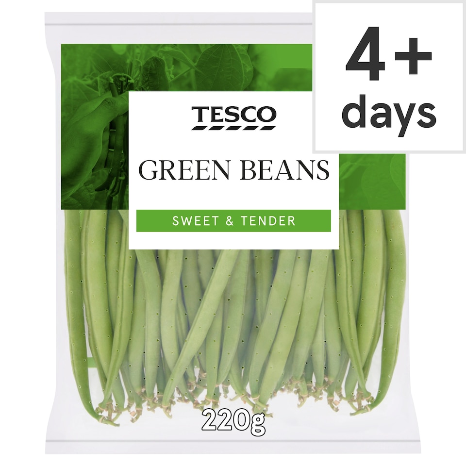 image 1 of Tesco Green Beans 220G