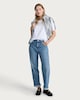 image 1 of The F&F Edit Straight Leg Jeans in Blue