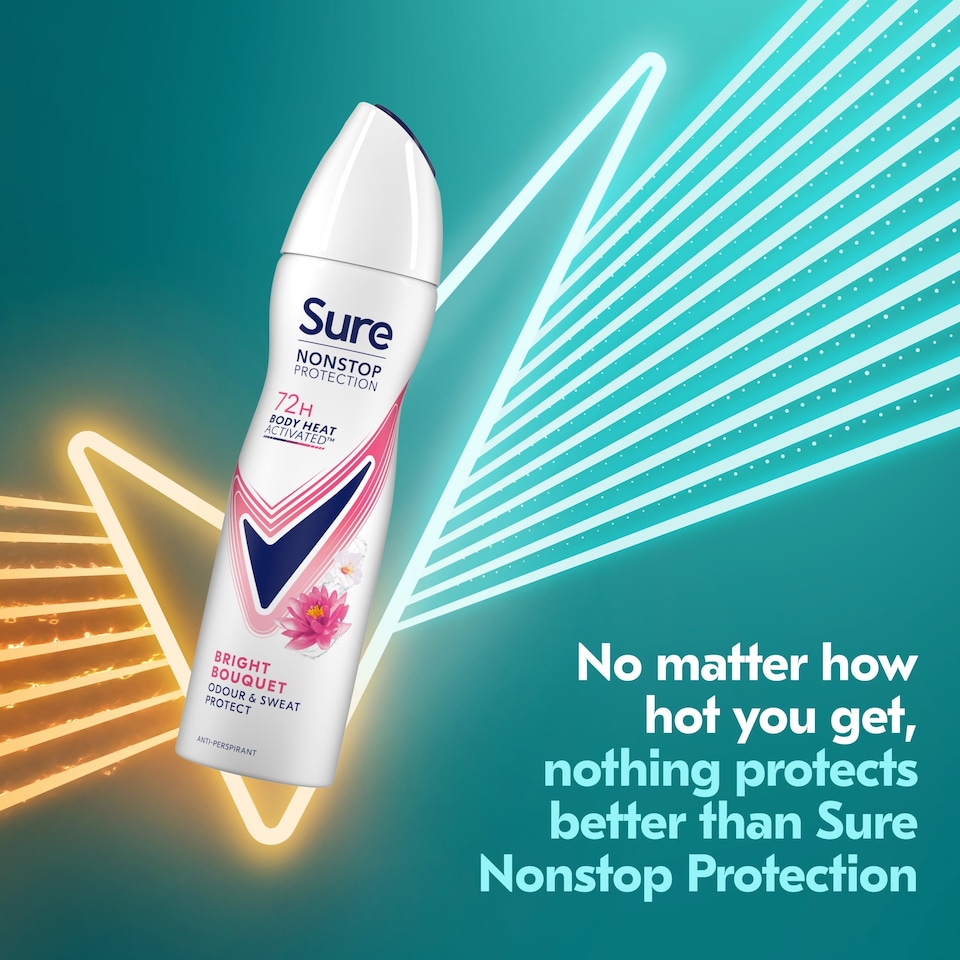 image 1 of Sure Women Bright Bouquet 72h Nonstop Protection Antiperspirant Deodorant 150ml