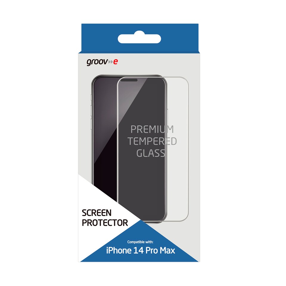 GROOV-E IPHONE 14 PRO MAX SCREEN PROTECTOR