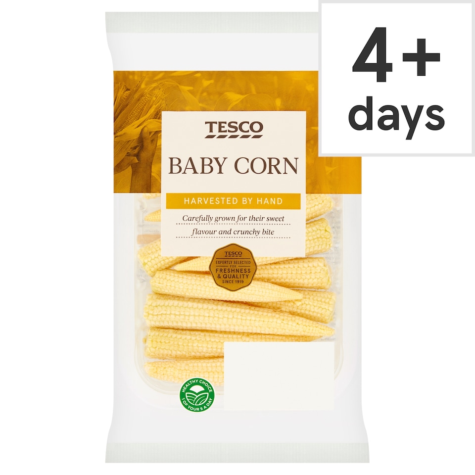 image 1 of Tesco Baby Corn 130G