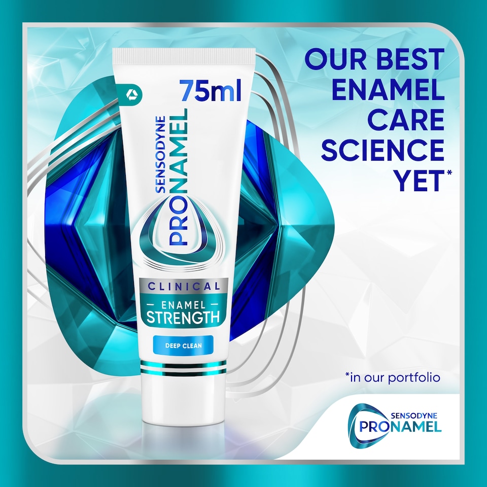 image 1 of Pronamel Sensodyne Clinical Enamel Strength Deep Clean 75ml