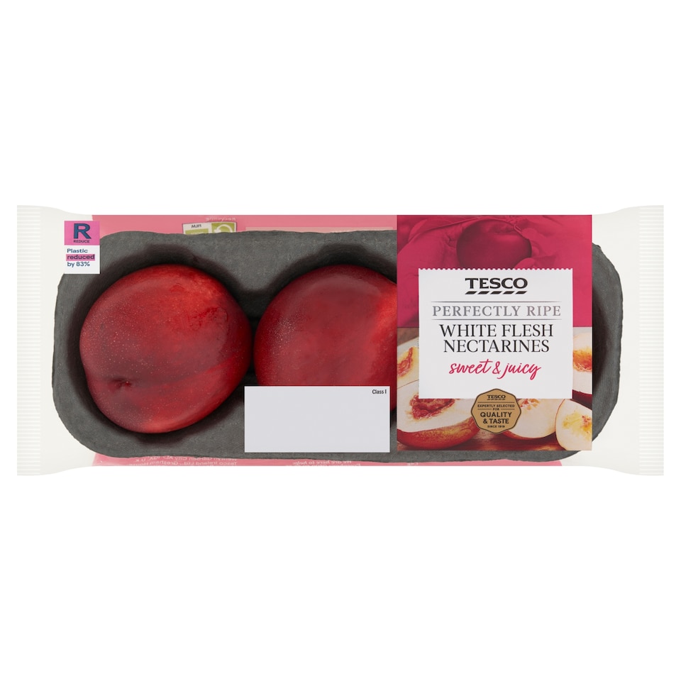 Tesco Perfectly Ripe White Flesh Nectarine 3 Pack
