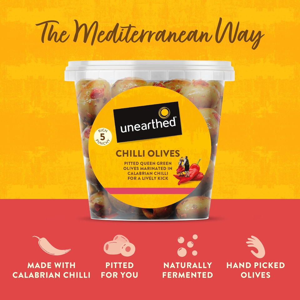 image 1 of Unearthed Chilli Olives 330g