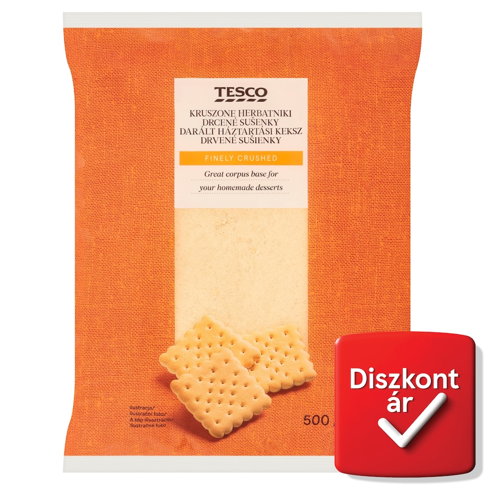 Tesco darált háztartási keksz 500 g