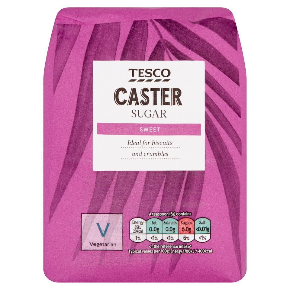 Tesco Caster Sugar 1Kg
