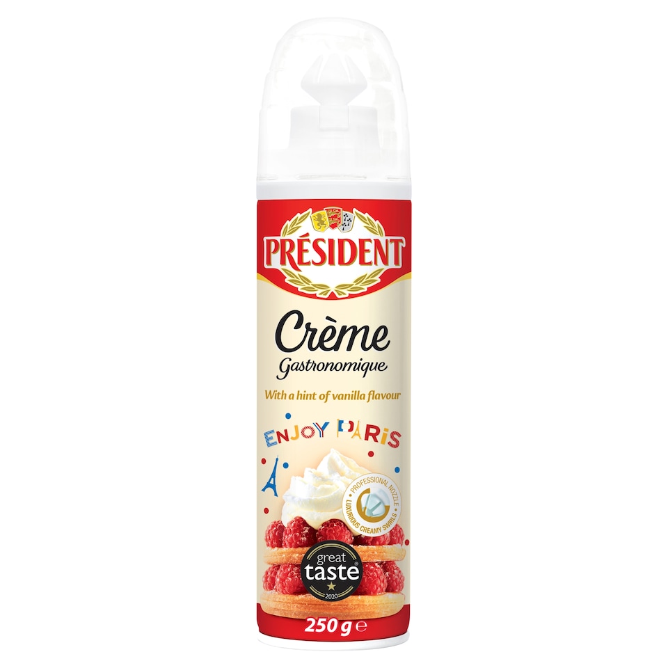 Président Squirty Spray Cream 250g