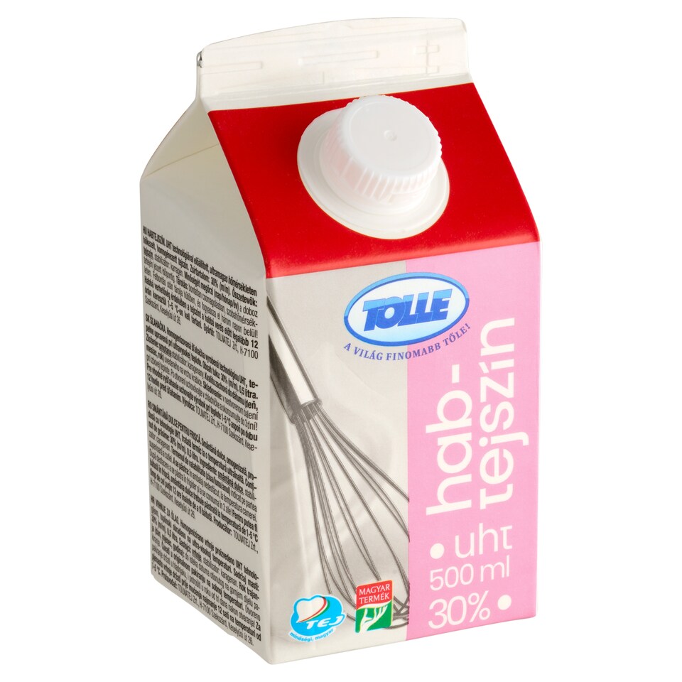 Tolle UHT habtejszín 30% 500 ml  1. kép