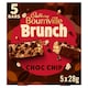 image 1 of Cadbury Brunch Bournville Dark Chocolate Chip Wholegrain Cereal Bars 5 x 28g