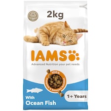 Iams For Vitality Adult Cat Food - Ocean Fish 2kg
