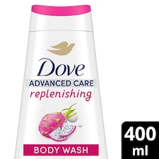 Dove Advanced Care Replenishing Dragon Fruit & Coconut Cream Body Wash 400ml
