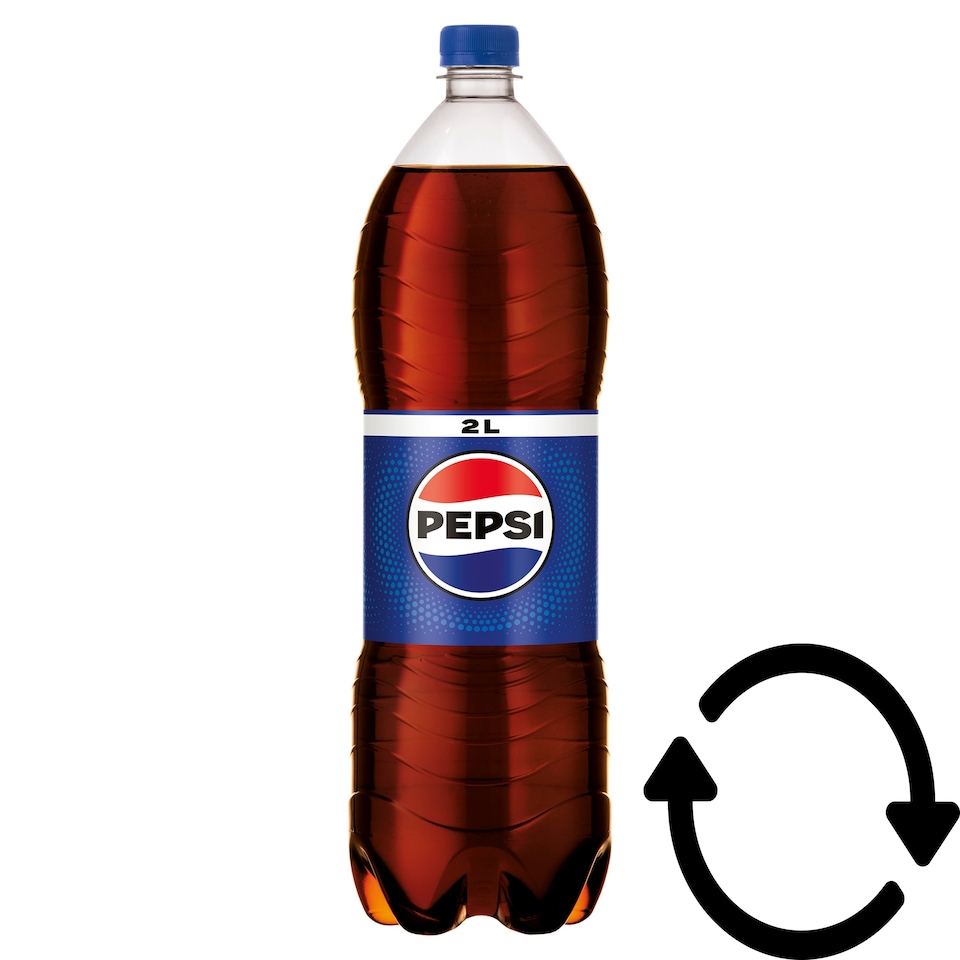 Pepsi Cola Flavoured Carbonated Drink with Sugar and Sweeteners 2 l