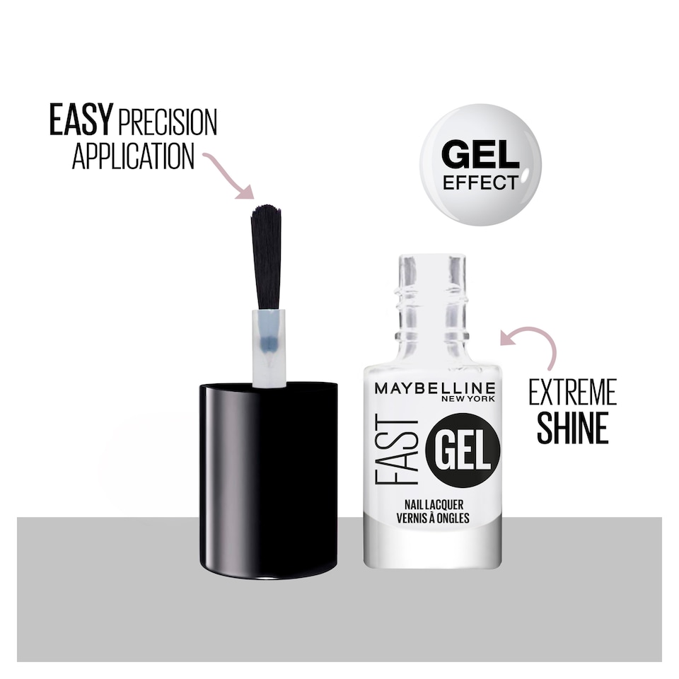 image 1 of Maybelline Fast Gel Nail Lacquer Tease 6.7Ml