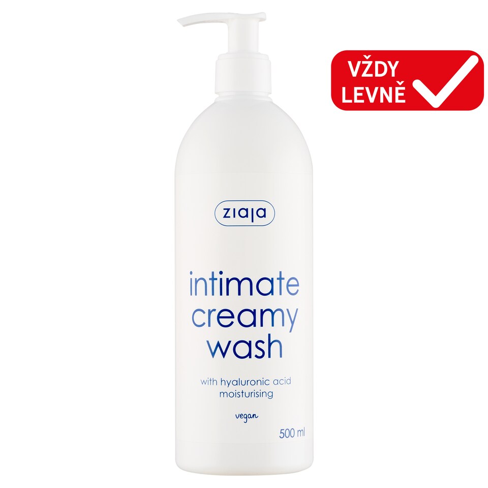 Ziaja Hydratační prostředek pro intimní hygienu s kyselinou hyaluronovou 500ml