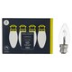image 1 of Tesco Halogen 42W Candle Bayonet Cap 4 Pack