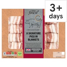 Tesco Finest 8 Signature Pigs in Blankets 336g