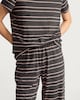 image 3 of F&F Cotton Rich Stripe Print Pyjamas in Grey Marl