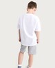 image 3 of F&F Boys 2-Piece Athl: Dept Print T-Shirt and Shorts in White