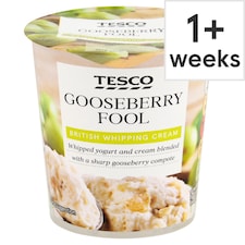 Tesco Gooseberry Fool 114g