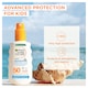 image 2 of Garnier Ambre Solaire Sensitive Advanced Kids Spray Spf50+ 150Ml