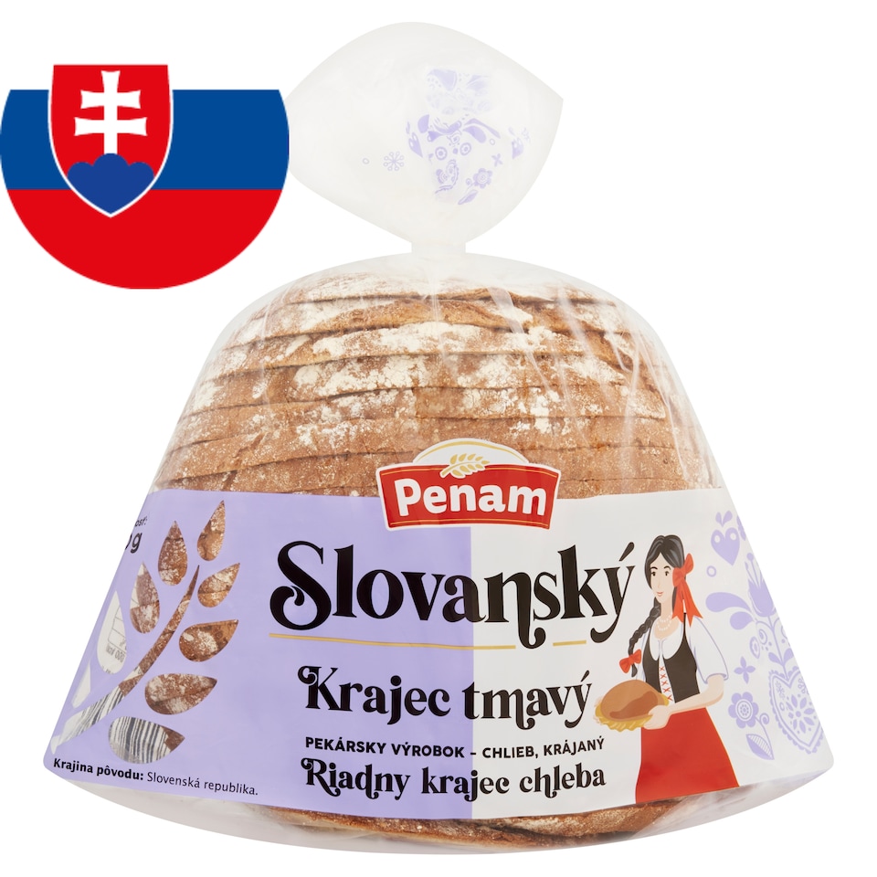 obrázok 1 z Penam Slovanský krajec tmavý 800 g